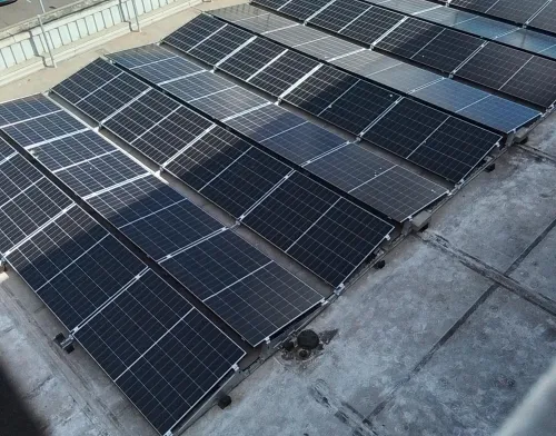 Solar panels at Hull hospital
